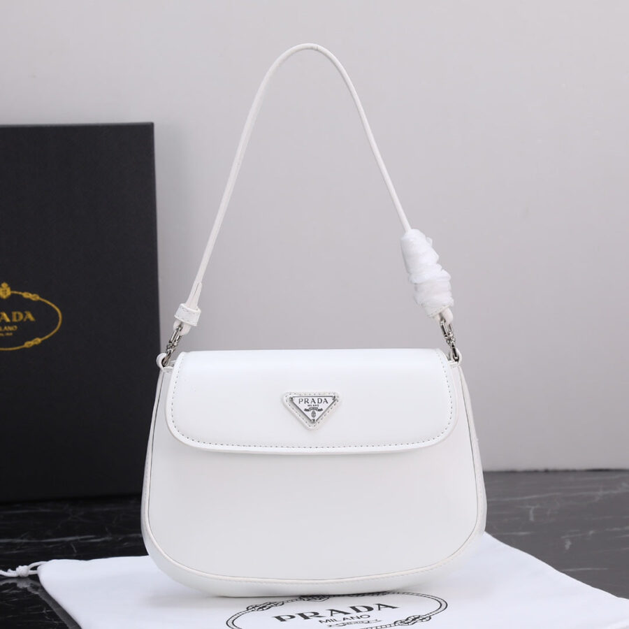 PRA 23 BAG IN BLACK CALFSKIN SILVER HARDWARE | Studio Nafay