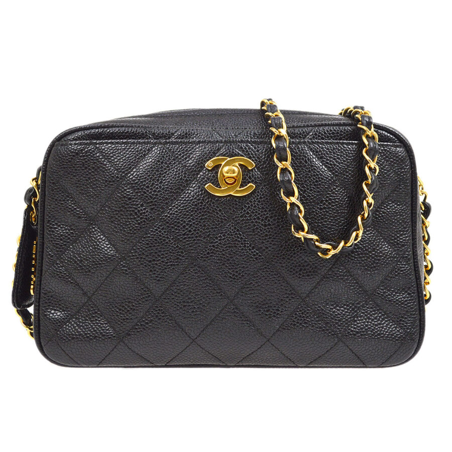 Chanel Small Caviar Black Crossbody | Studio Nafay