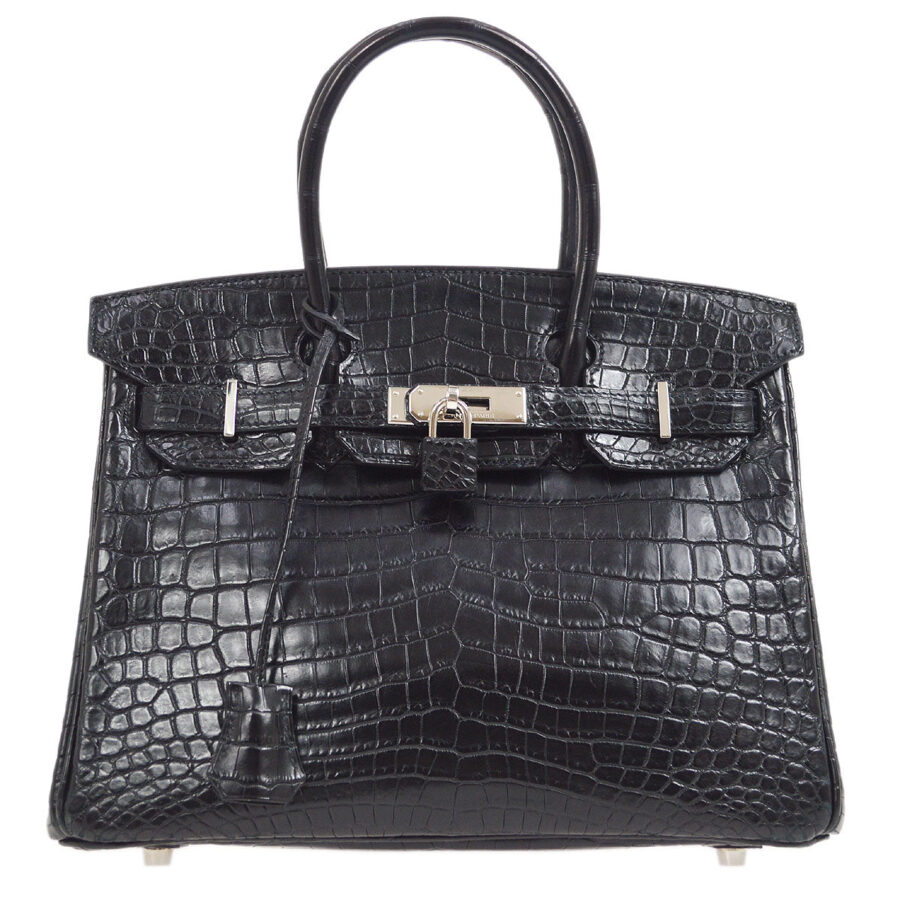 HERMES * BIRKIN 30 Black Matt Niloticus | Studio Nafay