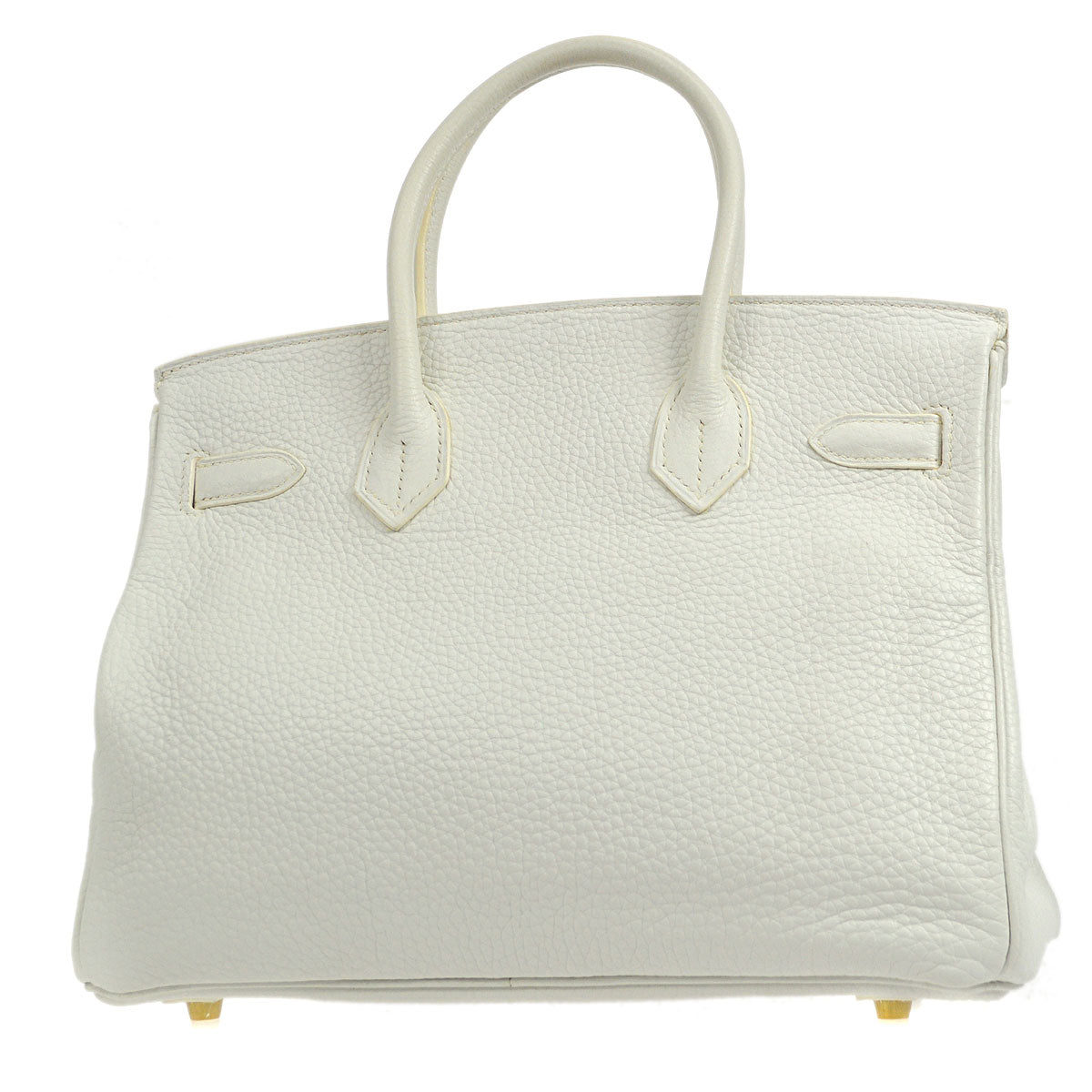 HERMES BIRKIN 30 White Clemence