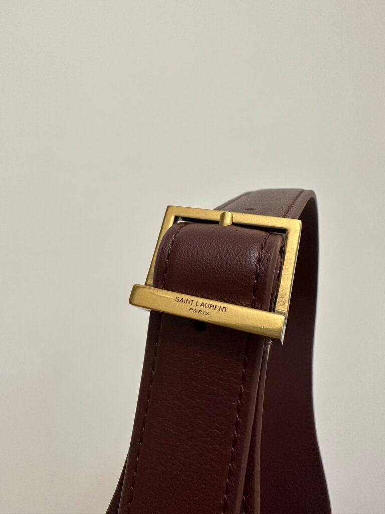 le 5a7 small 23cm burgundy calfskin - Product Image 2