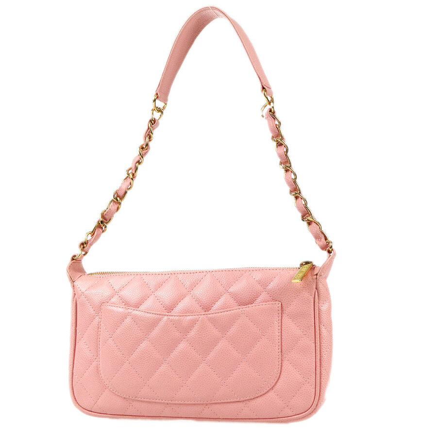 CHANEL Chain Handbag Pink Caviar 68193 | Studio Nafay
