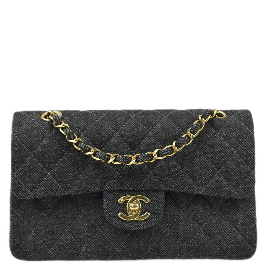 Chanel * - Black Small Classic Double Flap Shoulder Bag | Studio Nafay