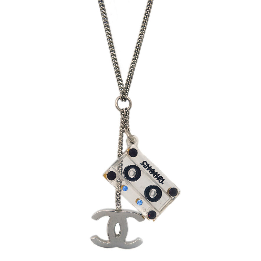 Chanel Cassette Silver Handbag | Studio Nafay