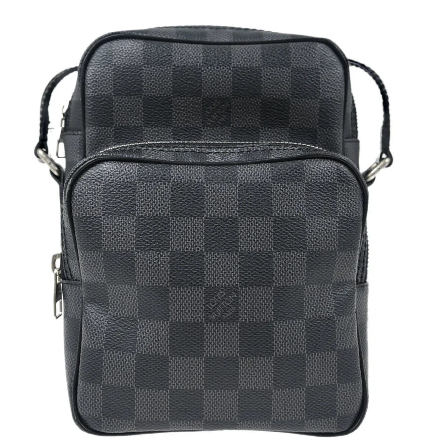 Louis Vuitton Damier Graphite Rem Shoulder Bag | Studio Nafay