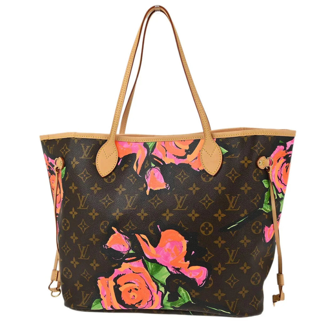Louis Vuitton Monogram Rose Neverfull MM Shoulder Tote Bag - Product Image 2