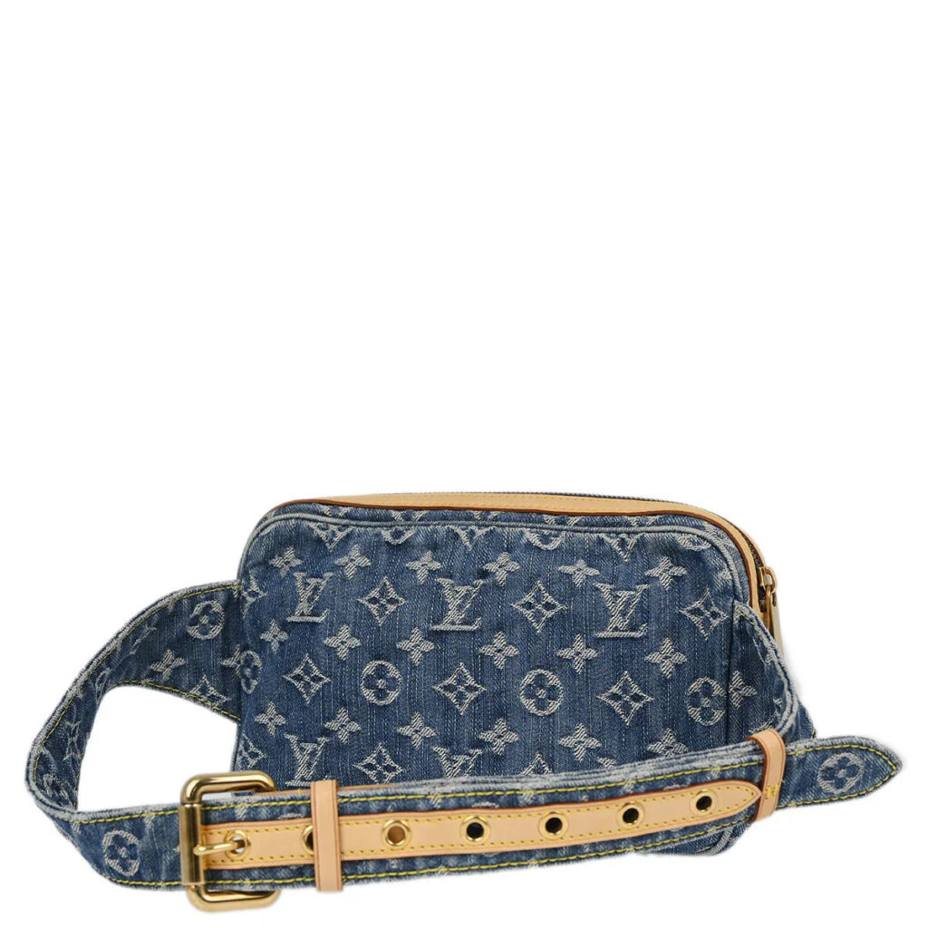 Louis Vuitton Blue Monogram Denim Bum Bag Waist Pouch - Product Image 2