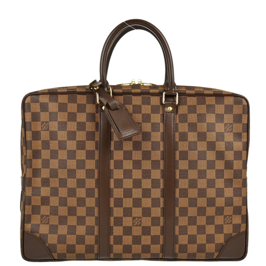 Louis Vuitton Damier Porte Documents Voyage Handbag | Studio Nafay