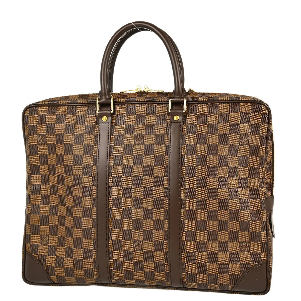 Louis Vuitton Damier Porte Documents Voyage Handbag