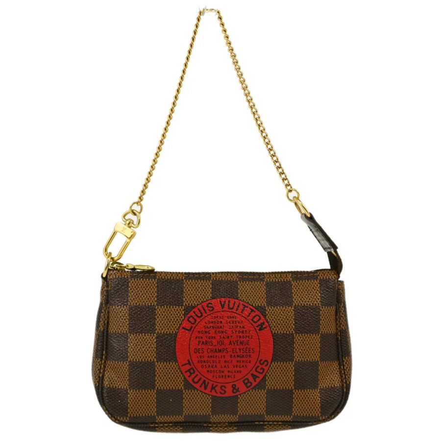 Louis Vuitton Damier T&B Mini Pochette Accessoires Handbag | Studio Nafay