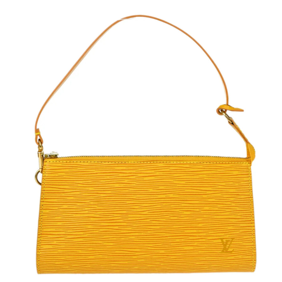 Louis Vuitton Yellow Epi Pochette Accessoires 21 Handbag | Studio Nafay