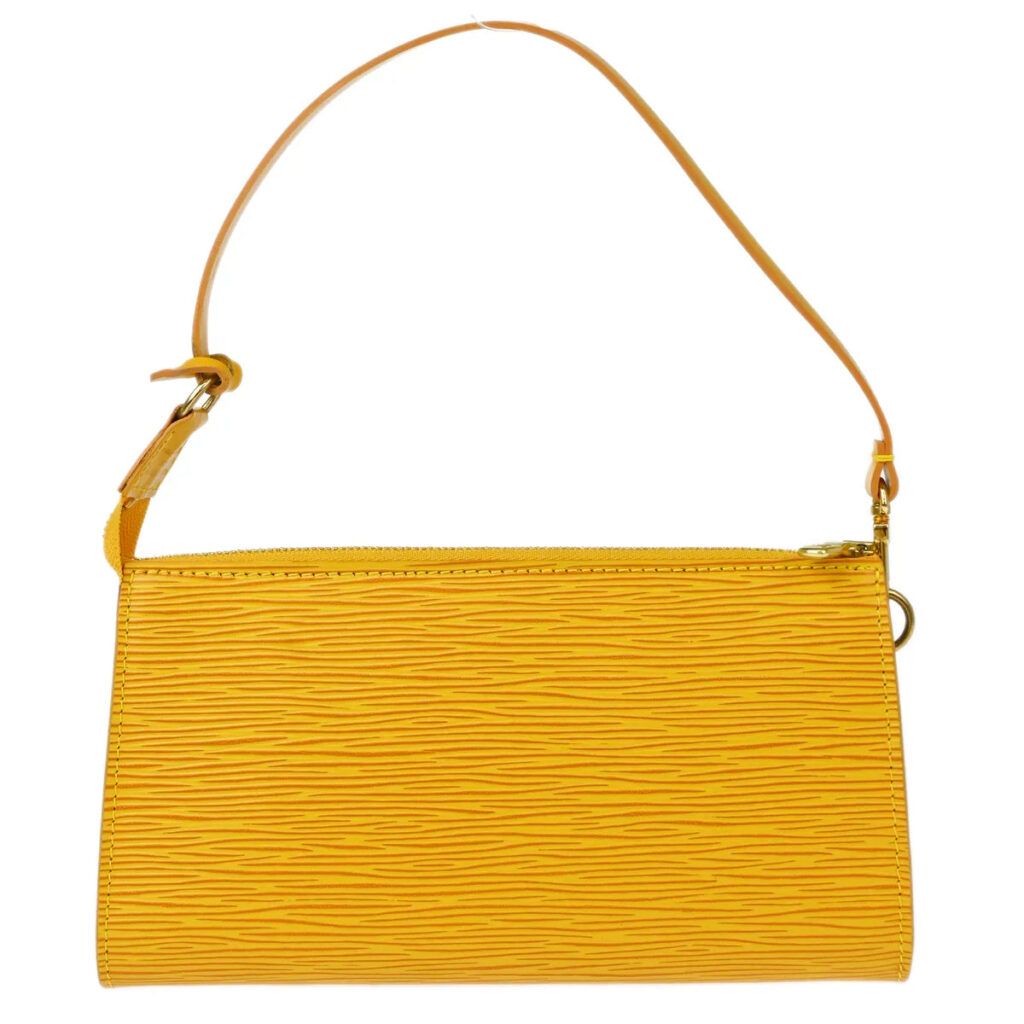 Louis Vuitton Yellow Epi Pochette Accessoires 21 Handbag - Product Image 2