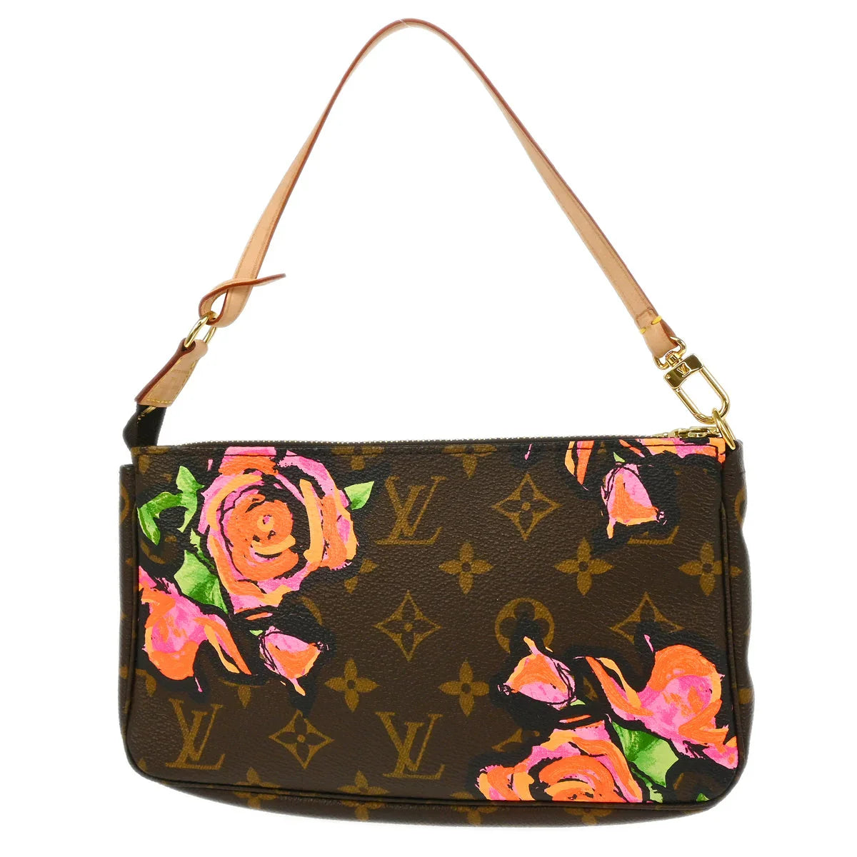 Louis Vuitton Monogram Rose Pochette Accessoires Handbag
