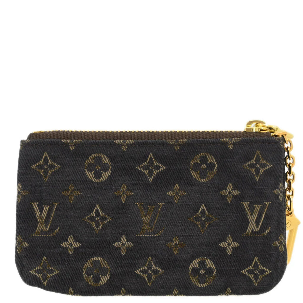 Louis Vuitton Monogram Mini Lin Pochette Cles Coin Case - Product Image 2