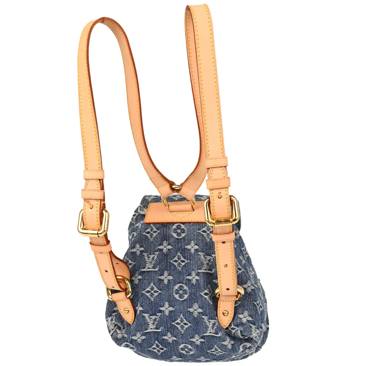 Louis Vuitton Blue Monogram Denim Sac a Dos PM Backpack