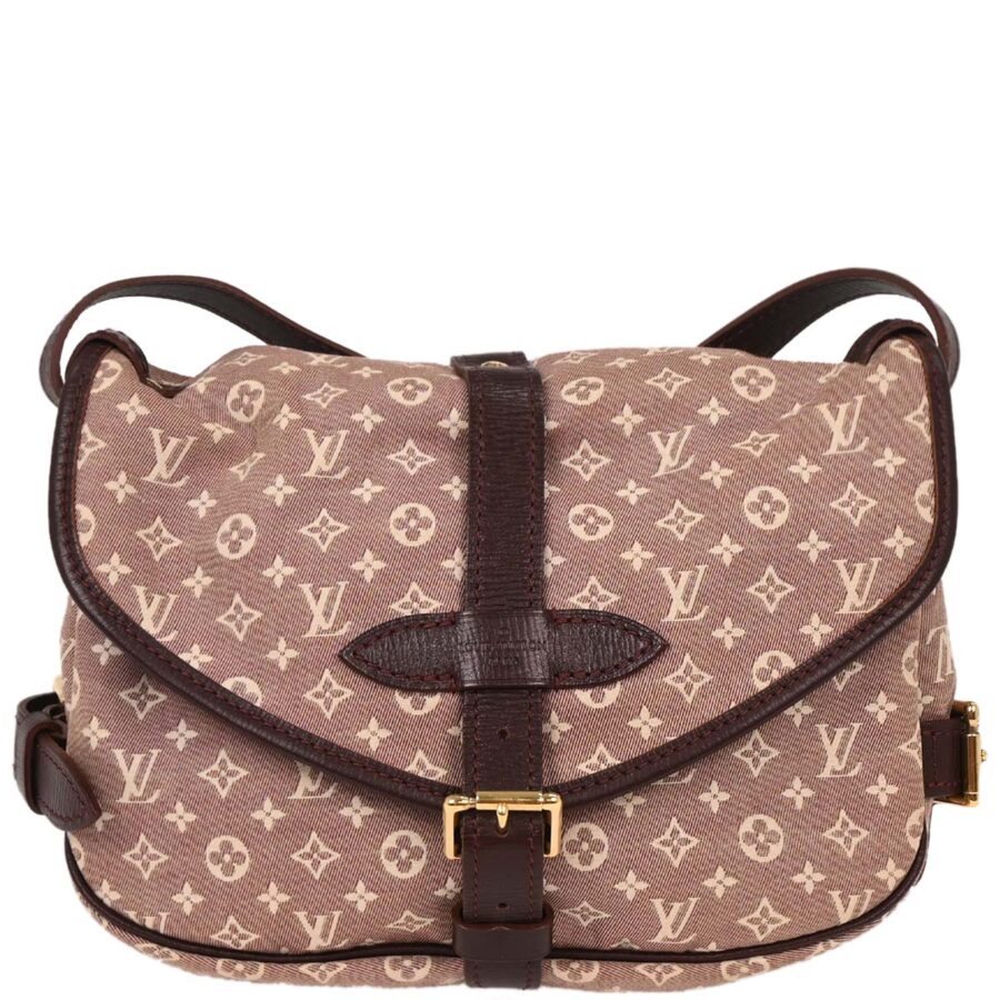 Louis Vuitton Sepia Monogram Idylle Saumur PM Shoulder Bag | Studio Nafay