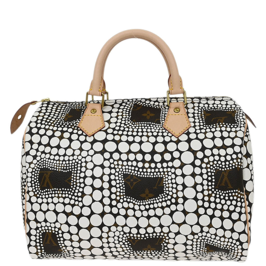 Louis Vuitton Yayoi Kusama White Monogram Town 30 Handbag - Product Image 2