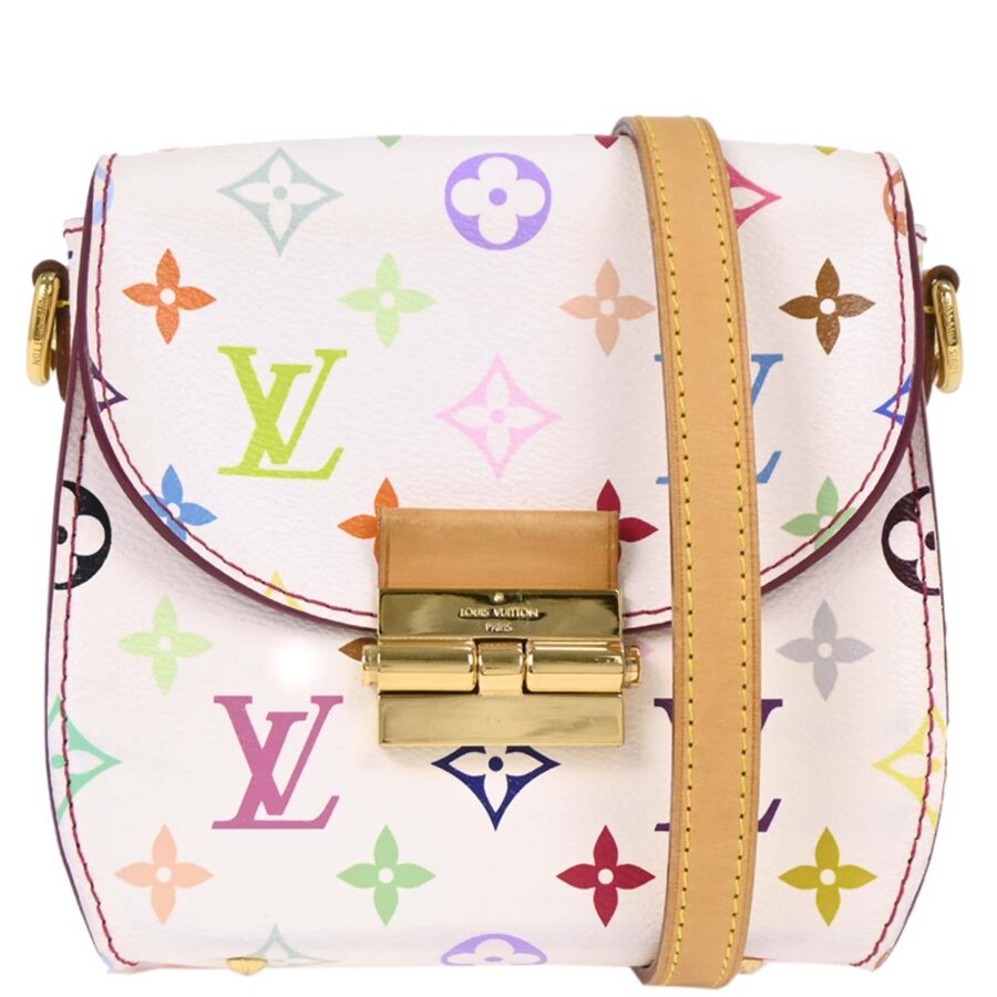 Louis Vuitton White Multicolor Heartbreaker Shoulder Bag | Studio Nafay