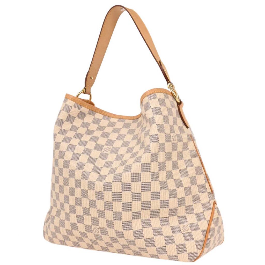 Louis Vuitton Damier Azur Delightful MM Shoulder Bag - Product Image 2