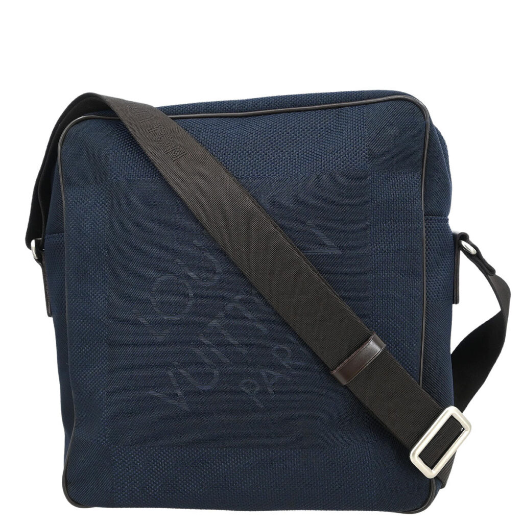 Louis Vuitton Navy Damier Geant Pilot Shoulder Bag - Product Image 2