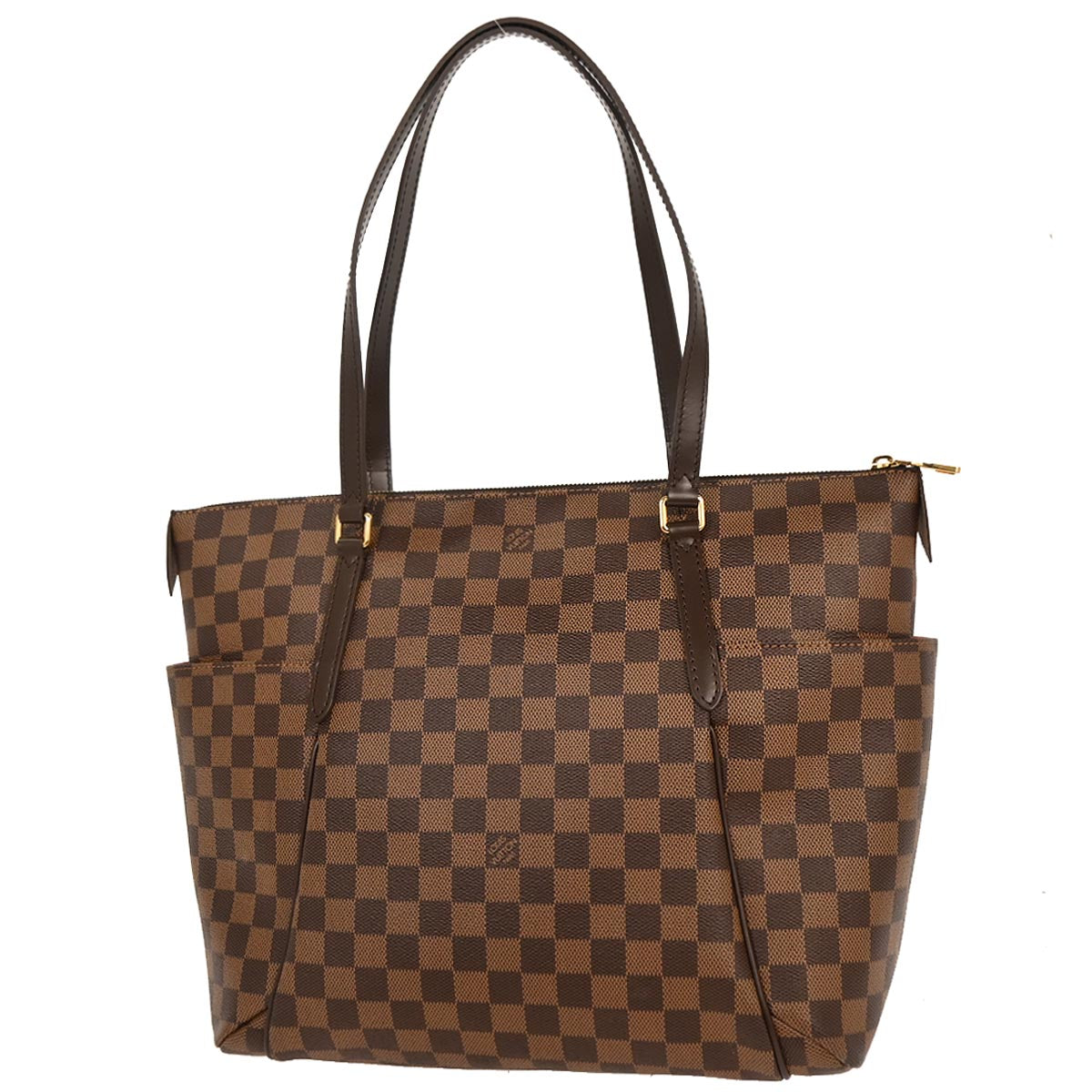 Louis Vuitton Damier Totally MM Shoulder Tote Bag