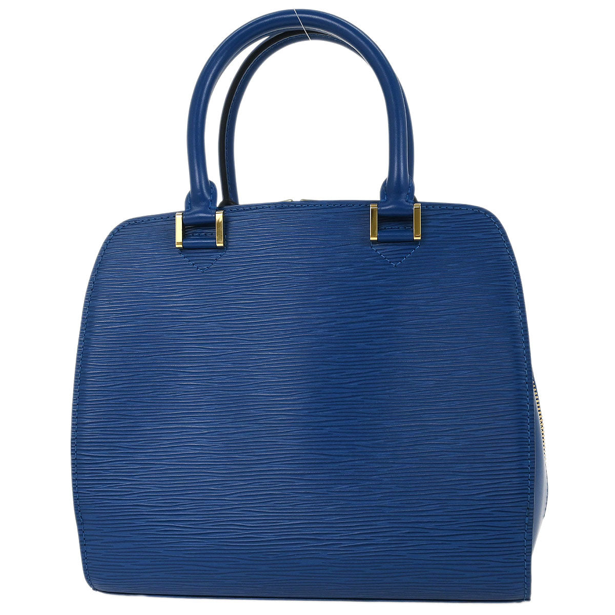 Louis Vuitton Blue Epi Pont Neuf Handbag
