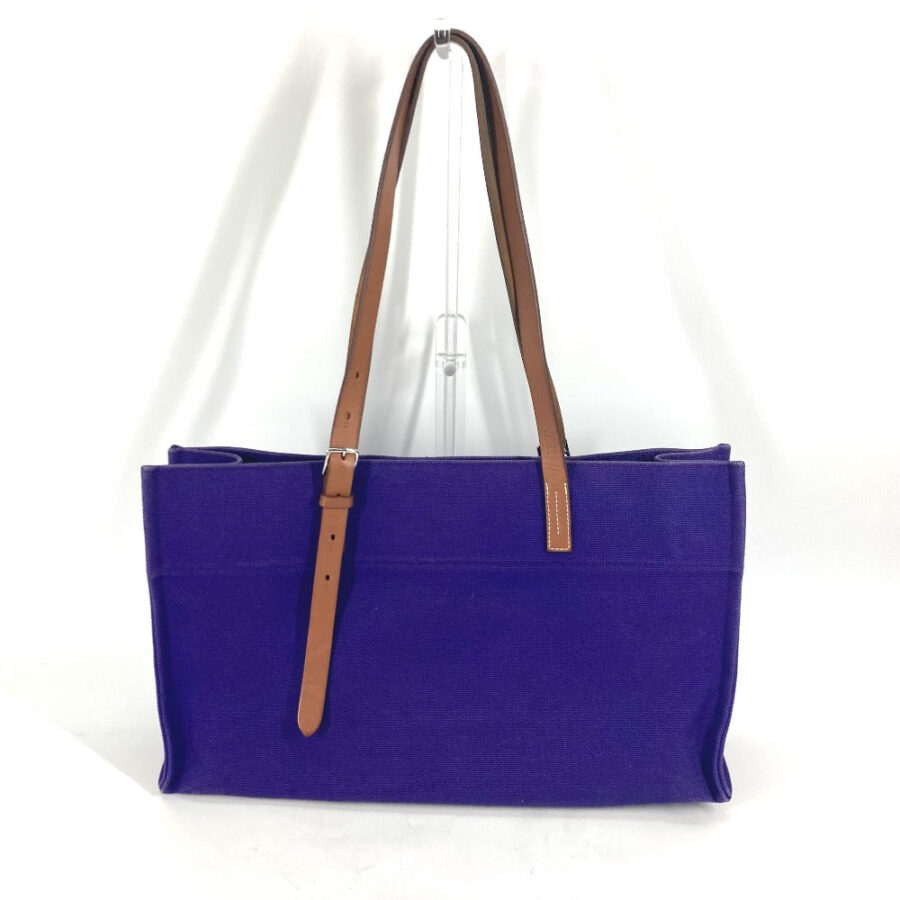 HERMES Tote Bag canvas purple Etrivire Elan Women | Studio Nafay