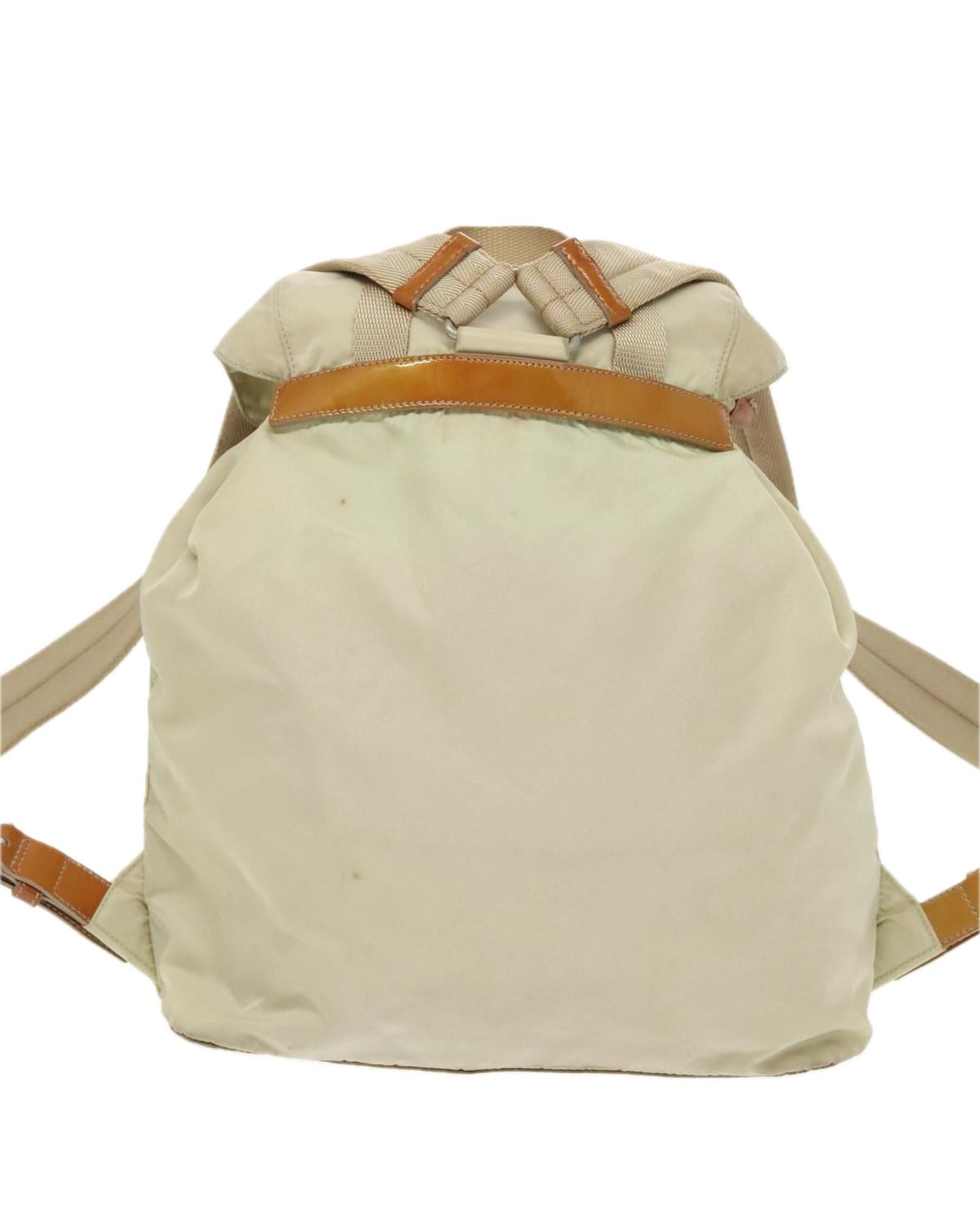 Louis Vuitton Backpack silver bag – front view