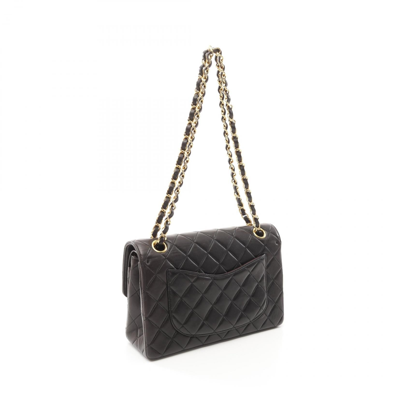 Chanel Matelasse Lambskin Shoulder Bag Classic Flap