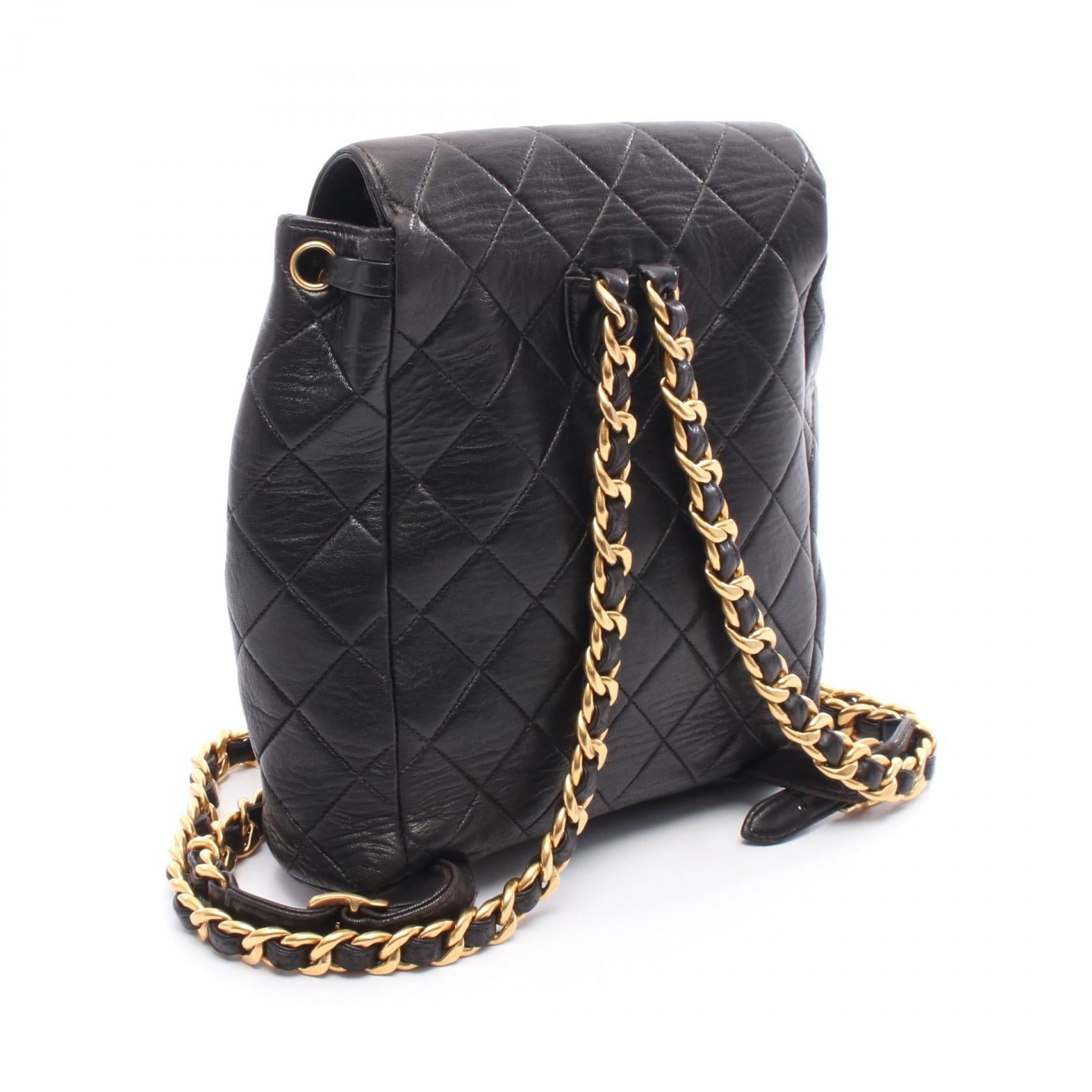 Chanel Matelasse Lambskin Backpack