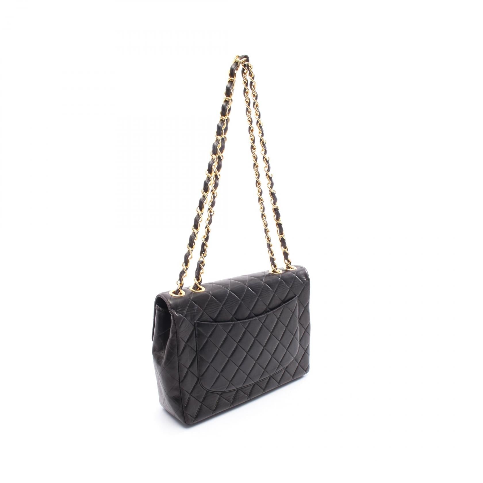 Chanel Deauville Lambskin Shoulder Bag
