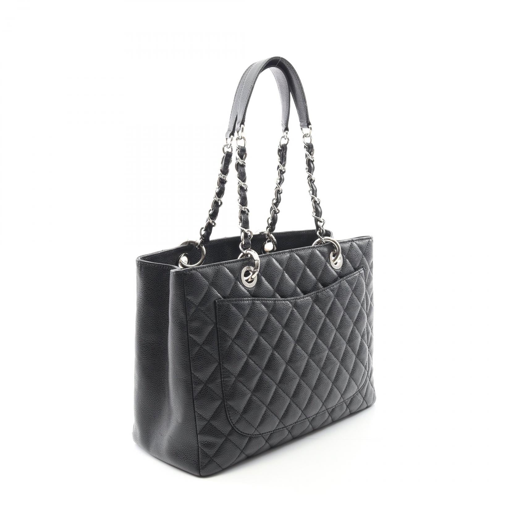 Chanel Matelasse Grand Shopping Tote Calf Tote Bag