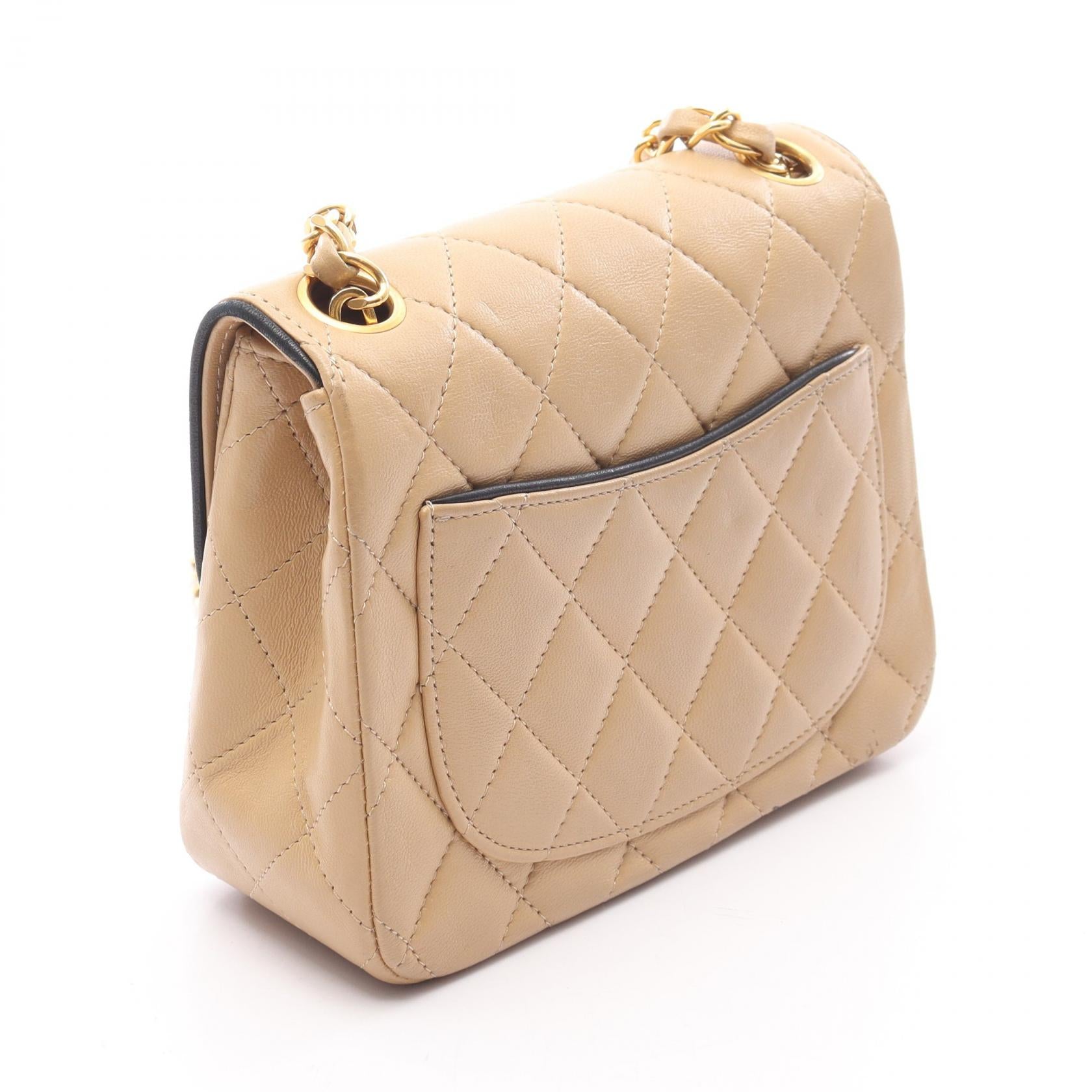 Chanel Mini Matelasse Lambskin Shoulder Bag