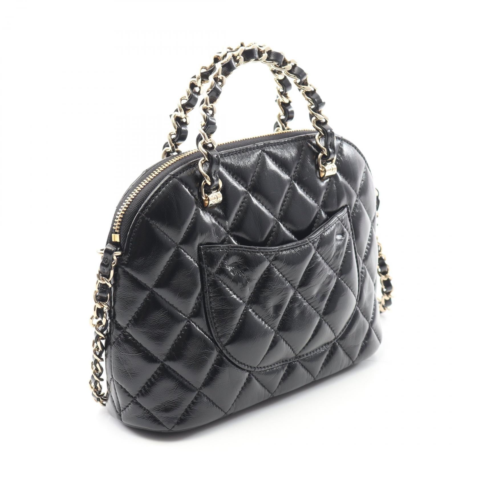 Chanel Matelasse Shiny Lambskin Shoulder Bag