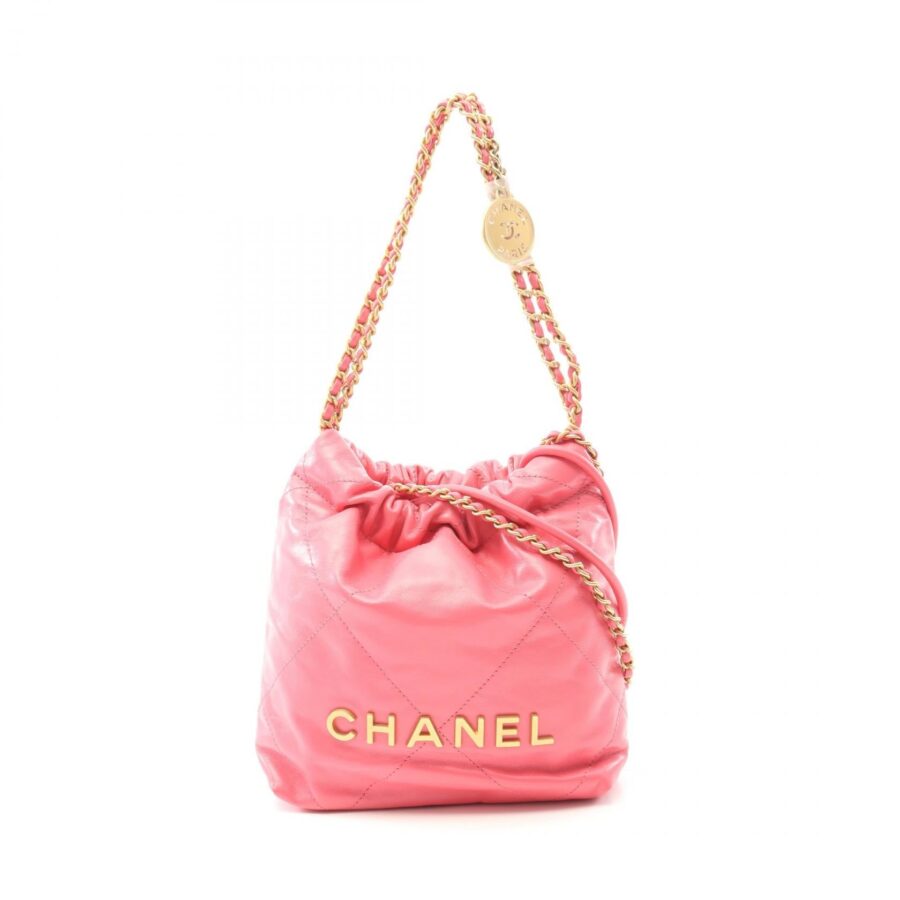 Chanel CHANEL 22 Mini Leather Shoulder Bag | Studio Nafay