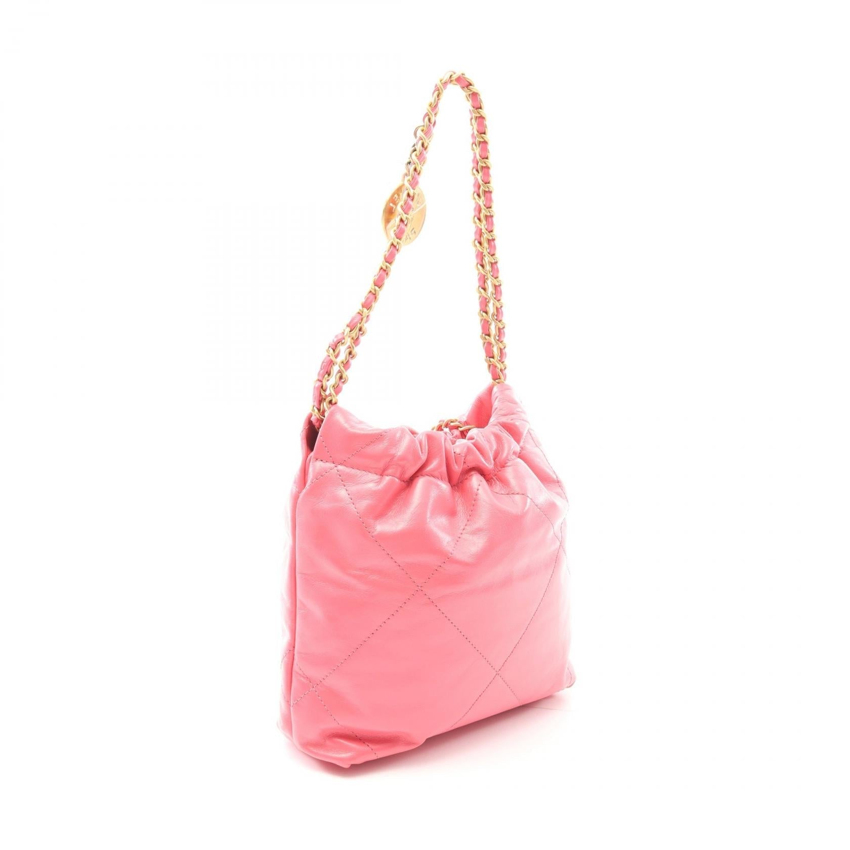 Chanel CHANEL 22 Mini Leather Shoulder Bag