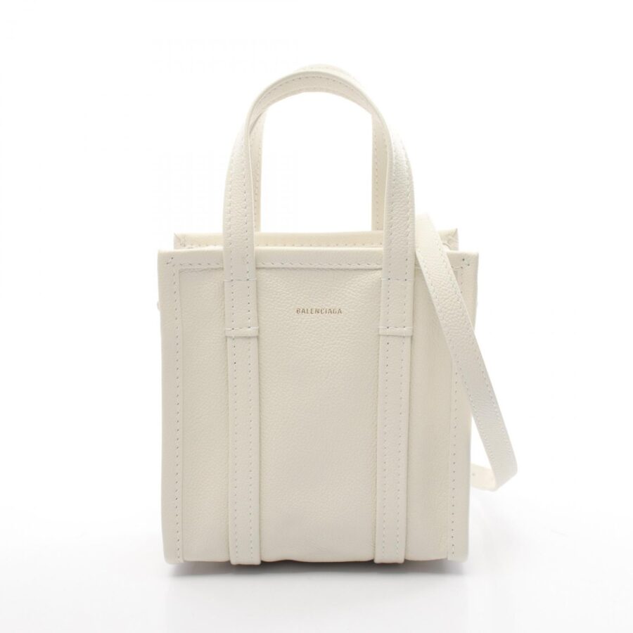 Balenciaga Bazar Shopper XXS Leather Handbag | Studio Nafay