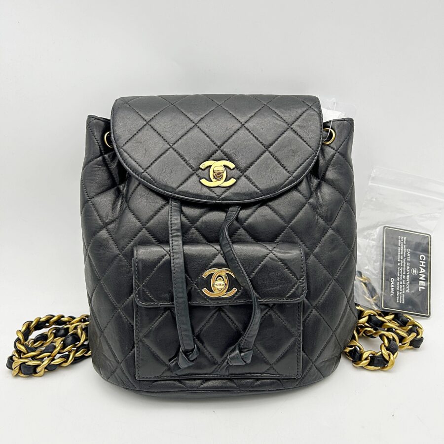 Chanel Quilted Duma Backpack - Brown Backpacks, Handbags ch33347cc | Studio Nafay