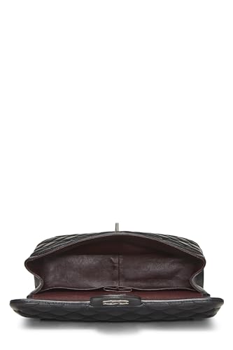 Chl, Black Quilted Lambskin New Classic Jumbo, Black | Studio Nafay