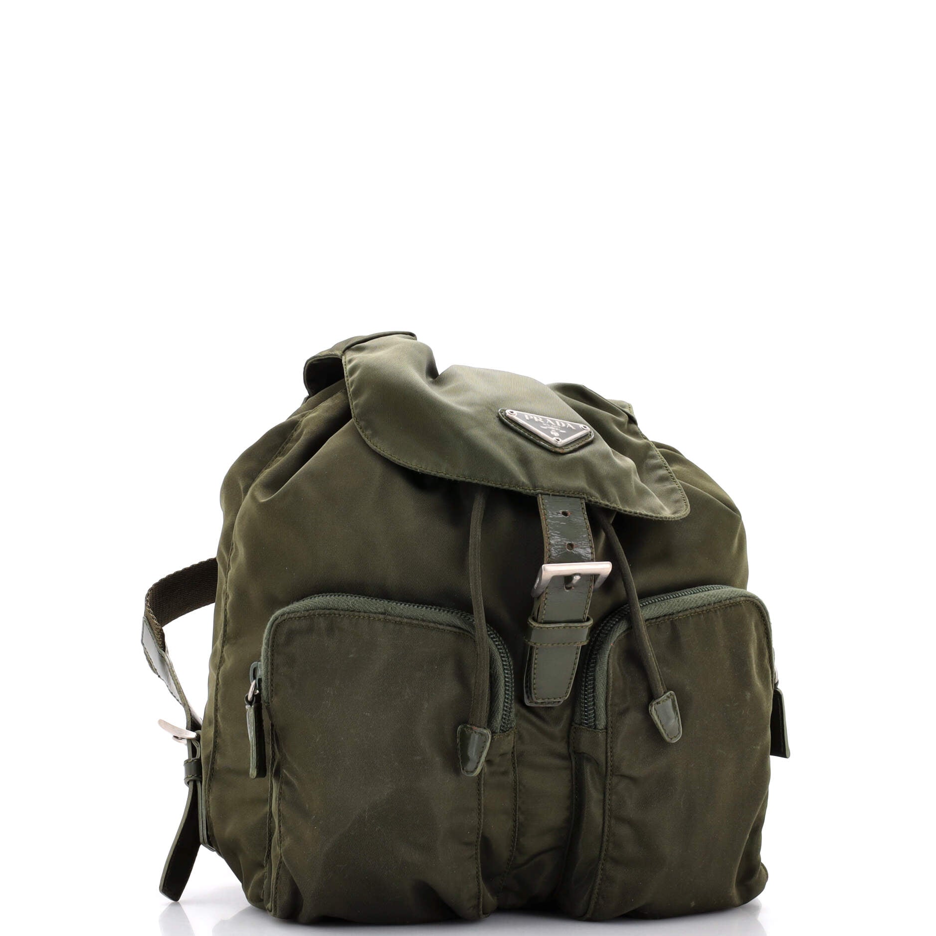 Double Front Pocket Backpack Tessuto Small - Product Image 2