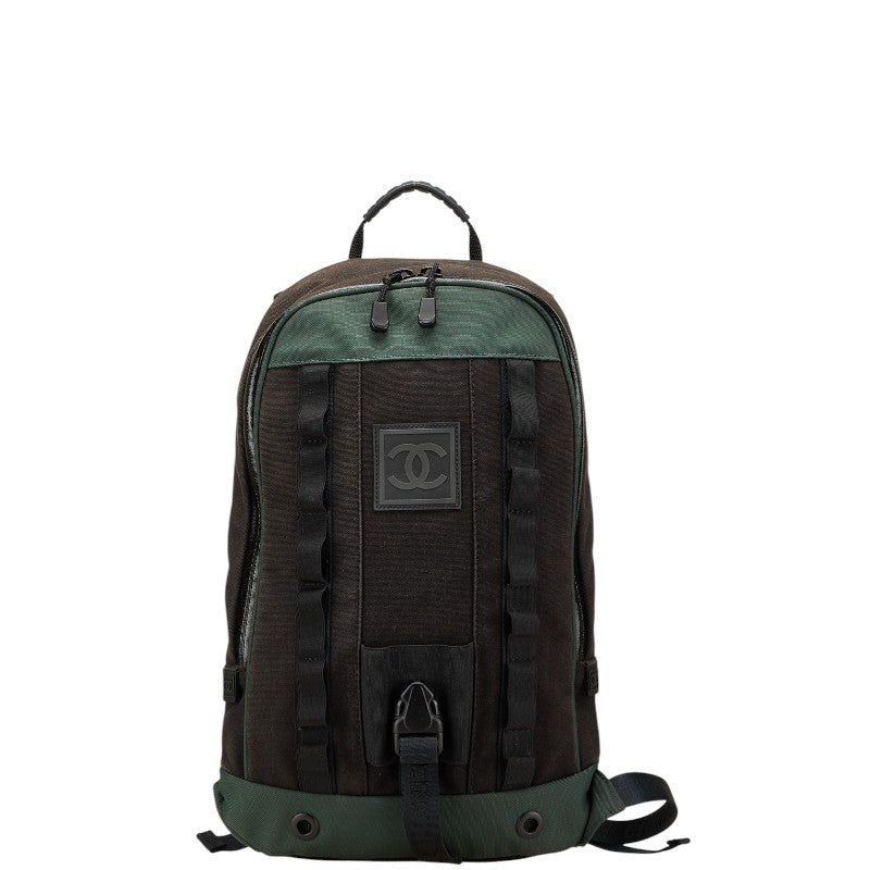 Chanel Coco Mark Sports Line Canvas Nylon Backpack | Studio Nafay