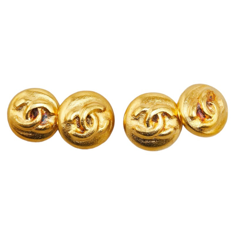 Chanel Coco Mark Round Double Cufflinks Classic Flap Tote | Studio Nafay