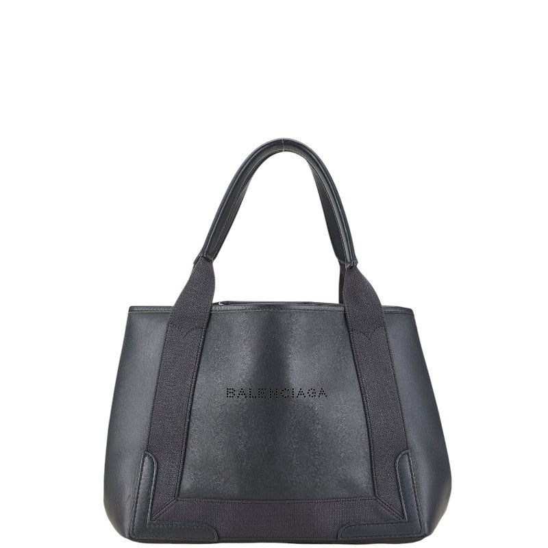 Balenciaga Navy Cabas S Tote Bag 339933 | Studio Nafay