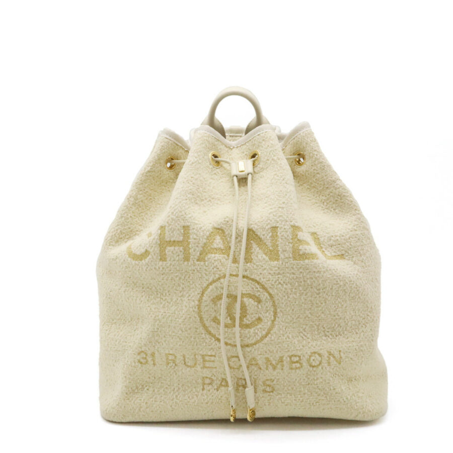 Chanel Deauville Line Velour 2way Backpack | Studio Nafay