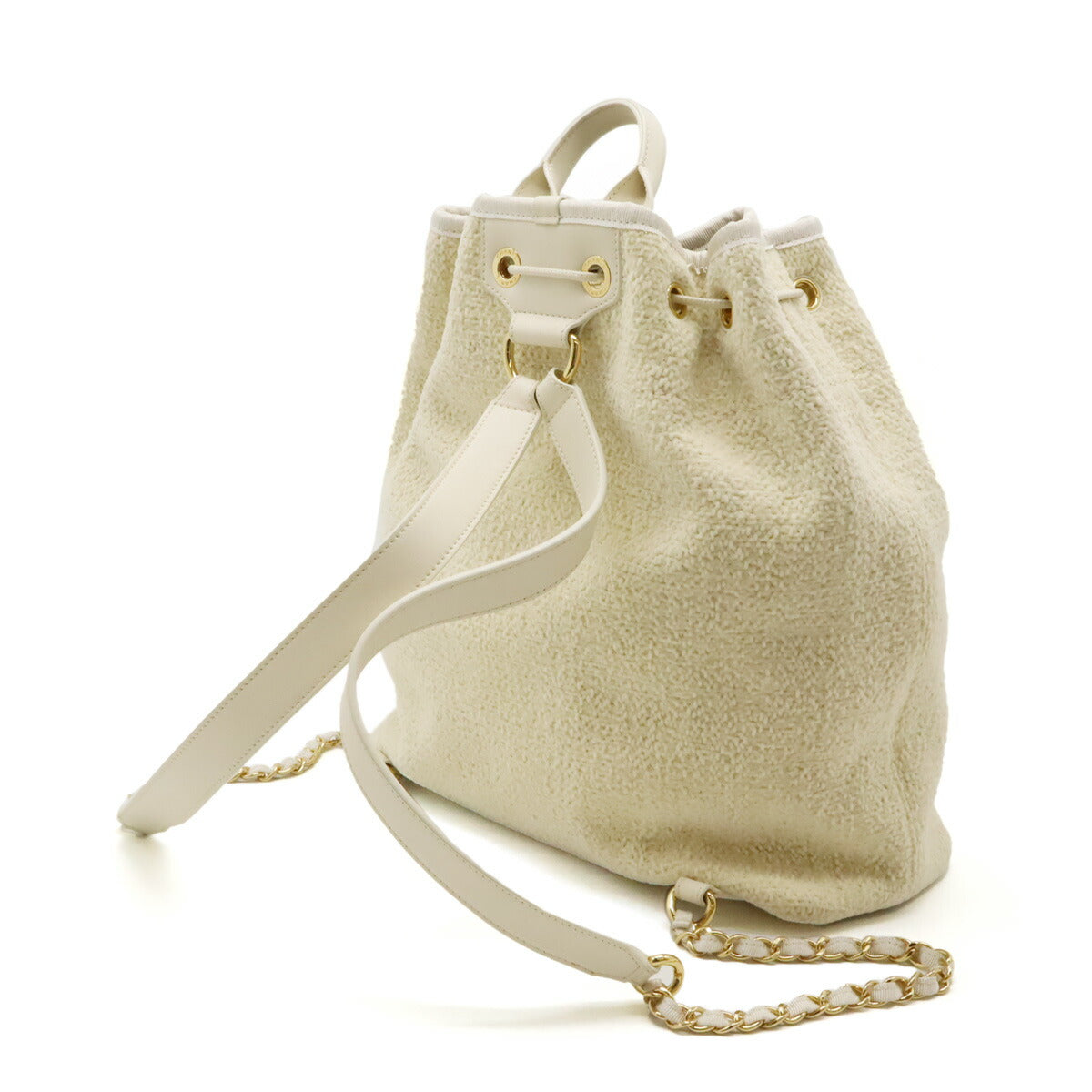 Chanel Deauville Line Velour 2way Backpack