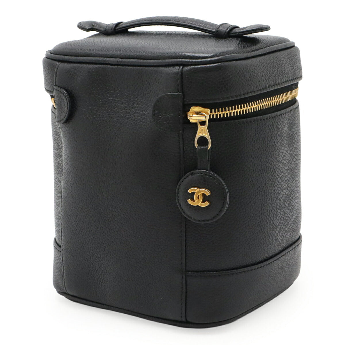 Chanel Coco Mark Caviar Skin Vanity Bag