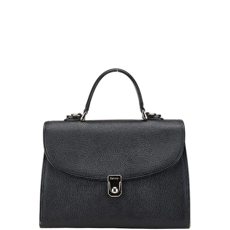 Burberrys Nova Check Shadow Horse Leather Handbag | Studio Nafay
