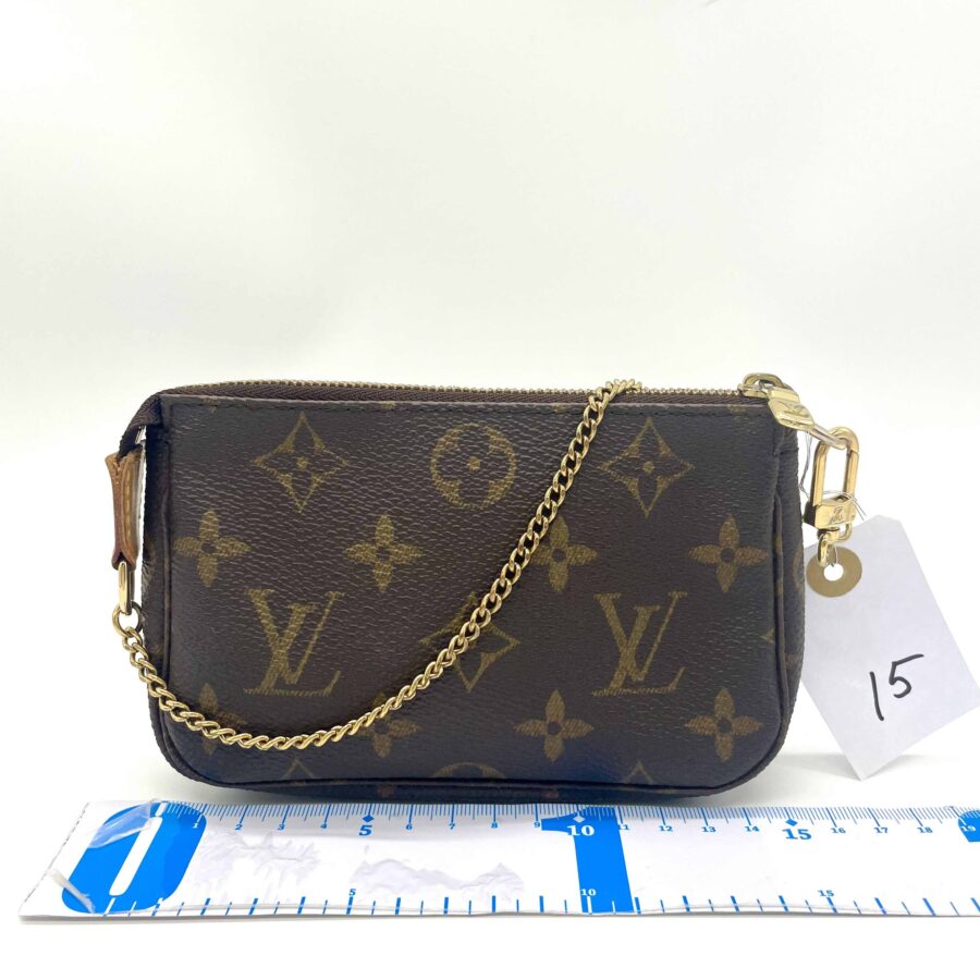 Louis Vuitton Monogram Canvas Mini Pochette Accessoires Bag | Studio Nafay