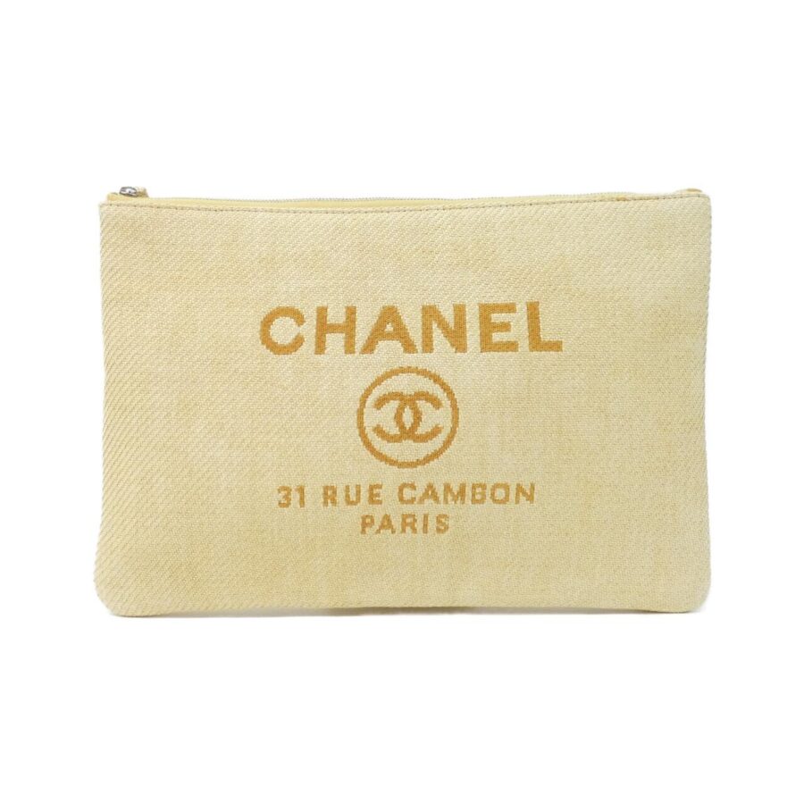 Chanel Deauville Line Raffia Pouch | Studio Nafay
