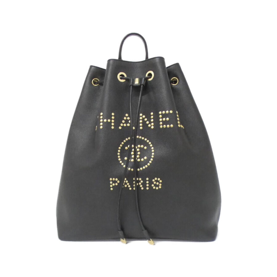 Chanel Deauville Caviar Skin Backpack | Studio Nafay